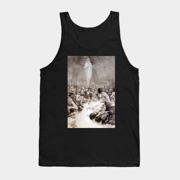 Alphonse Mucha - La Pater #3 - Art Nouveau Tank Top by AltrusianGrace